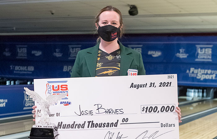 Josie Barnes wins the 2021 U.S. Women's Open